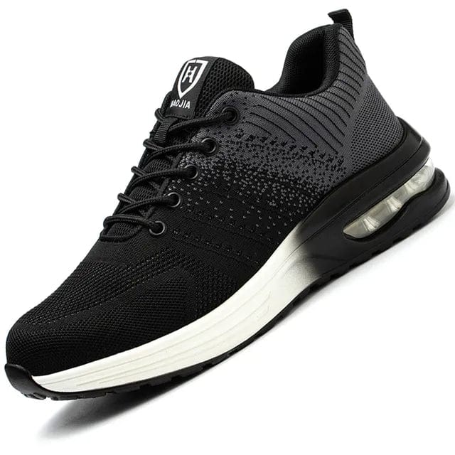 נעלי "IronTrend" עם הגנה לאצבעות וכריות אוויר - נעלי אביגיל אפור / 40