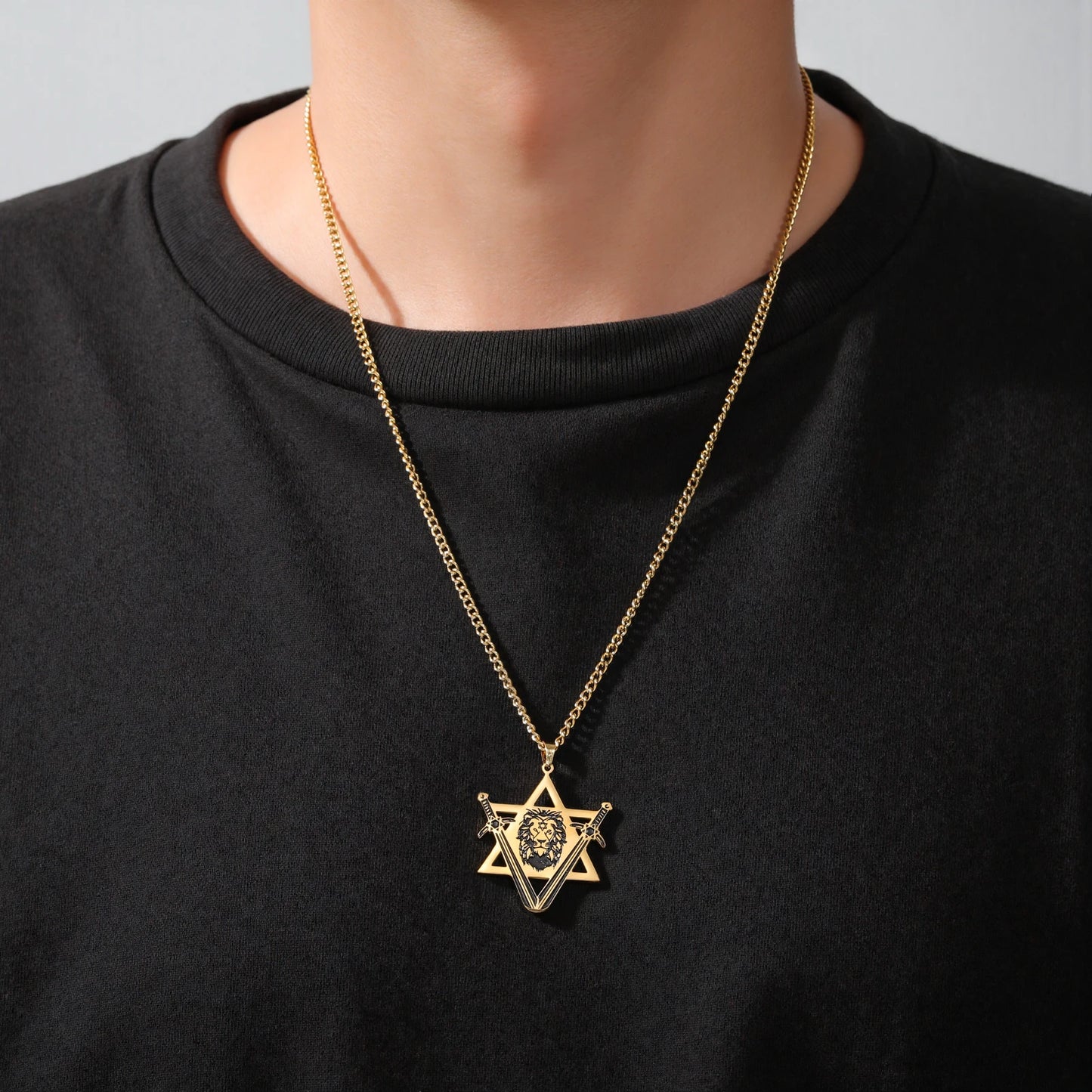 שרשרת מגן דוד 'שאגת הארי'