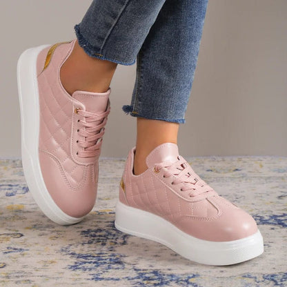 נעלי "ברונו" עיצוב איטלקי סוליה עבה קולקציית 2024 - נעלי אביגיל