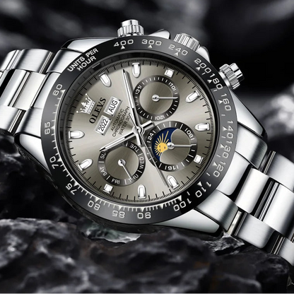 שעון מנהלים 'Olevs' כרונוגרף מכאני