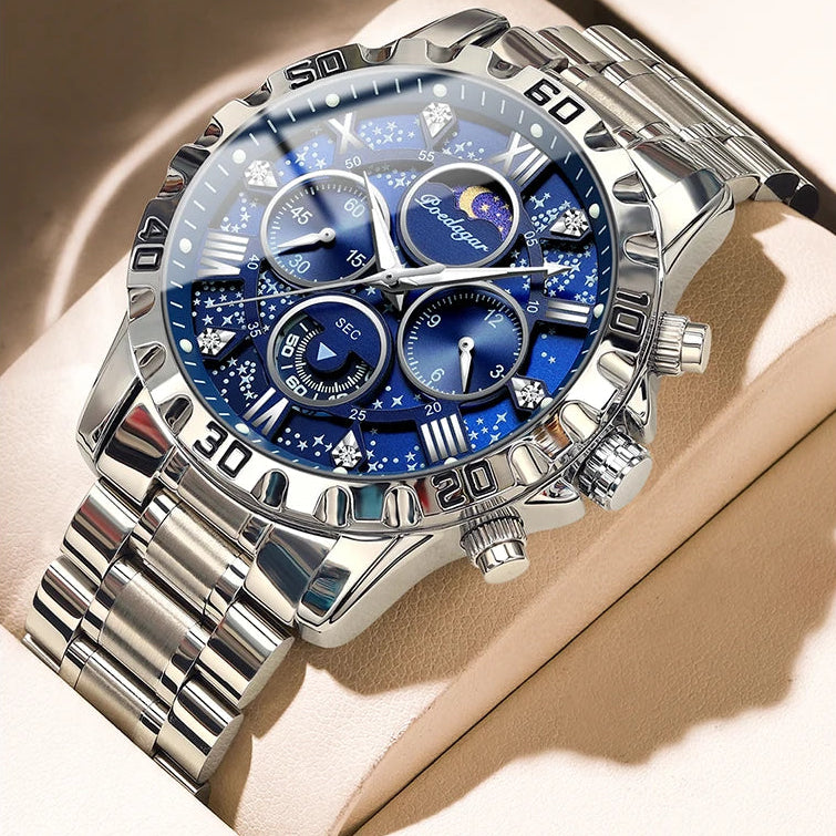 שעון מנהלים כרונוגרף 'Tivaro' קוורץ