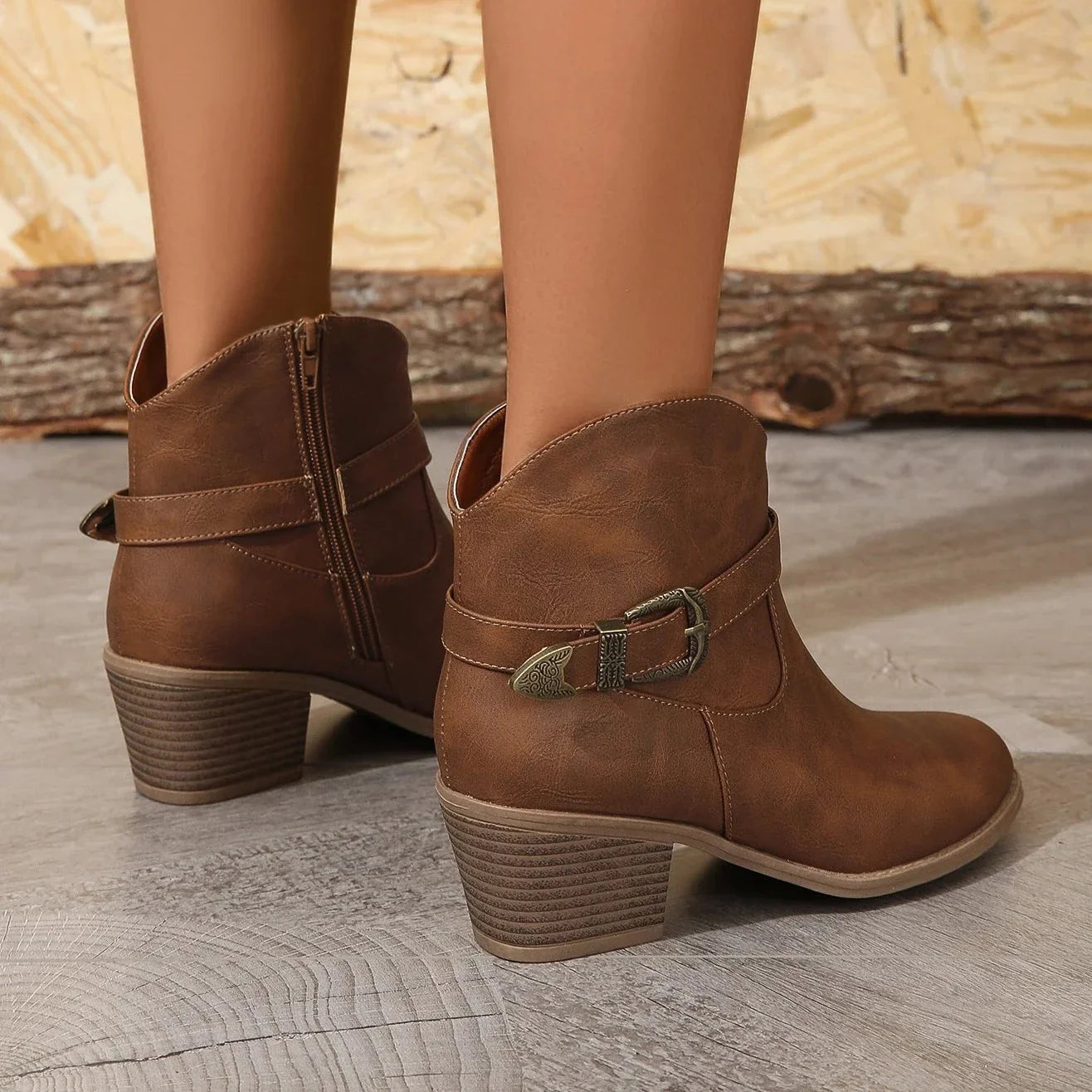 מגפוני בוקרים "רפאל לופז" בעיצוב אותנטי - נעלי אביגיל