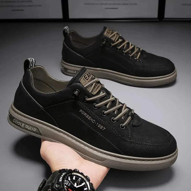 נעלי סניקרס "Coole Guitu" עיצוב איטלקי מודרני - נעלי אביגיל שחור / 39