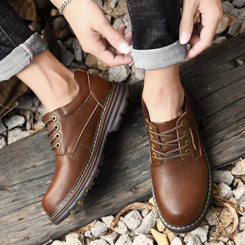 נעלי "רומאו קוולי" אוקספורד מעור איכותי, עיצוב איטלקי מודרני - נעלי אביגיל