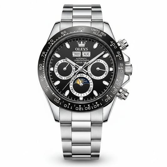 שעון מנהלים 'Olevs' כרונוגרף מכאני