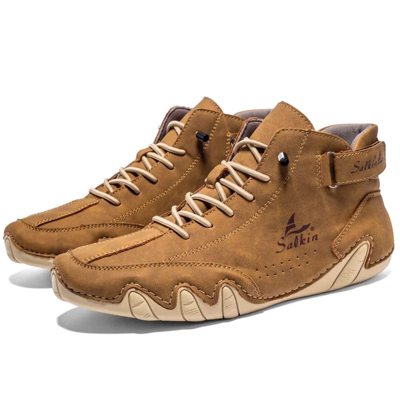 נעלי "Salkin" עיצוב איטלקי מעור מלאכותי - נעלי אביגיל חום / 38