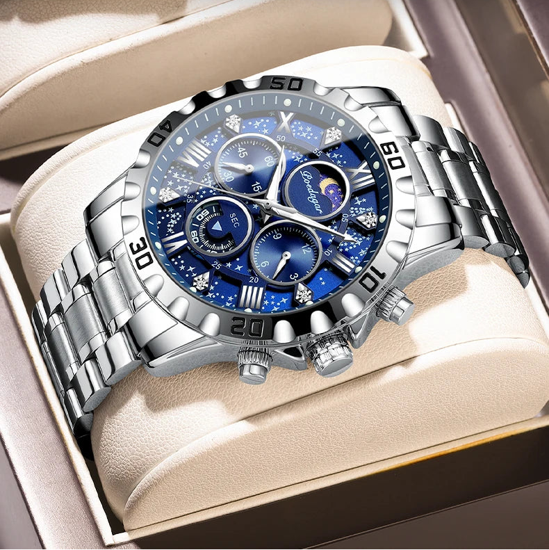 שעון מנהלים כרונוגרף 'Tivaro' קוורץ