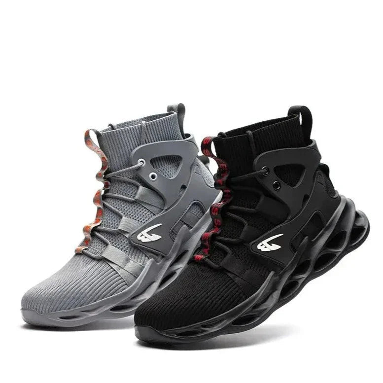 נעלי עבודה "PerTech" מגן אצבעות + קרסול