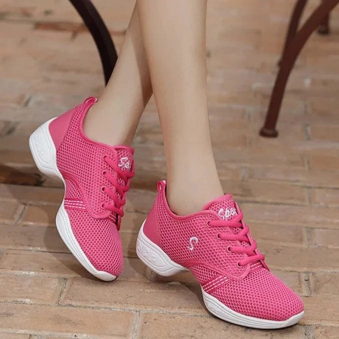 נעלי סניקרס "פלורין" עם עקב מעוצב - נעלי אביגיל