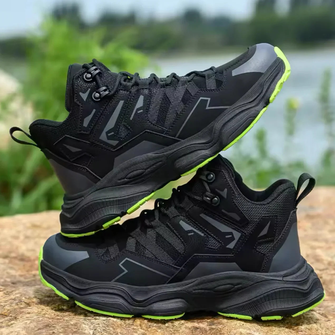 נעלי עבודה 'GripMax' עם כיפת ברזל