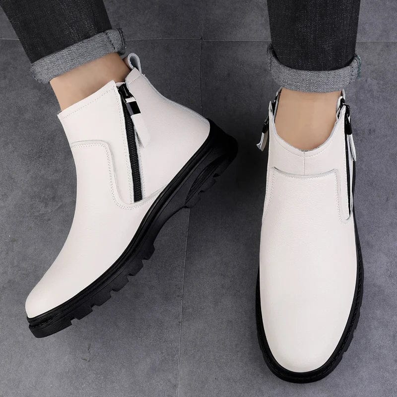 מגפי "פאולה" בסגנון אנגלי מודרני - נעלי אביגיל