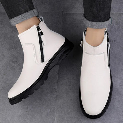 מגפי "פאולה" בסגנון אנגלי מודרני - נעלי אביגיל