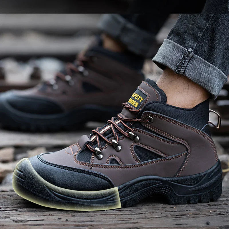 נעלי עבודה 'GripX' עם כיפת ברזל