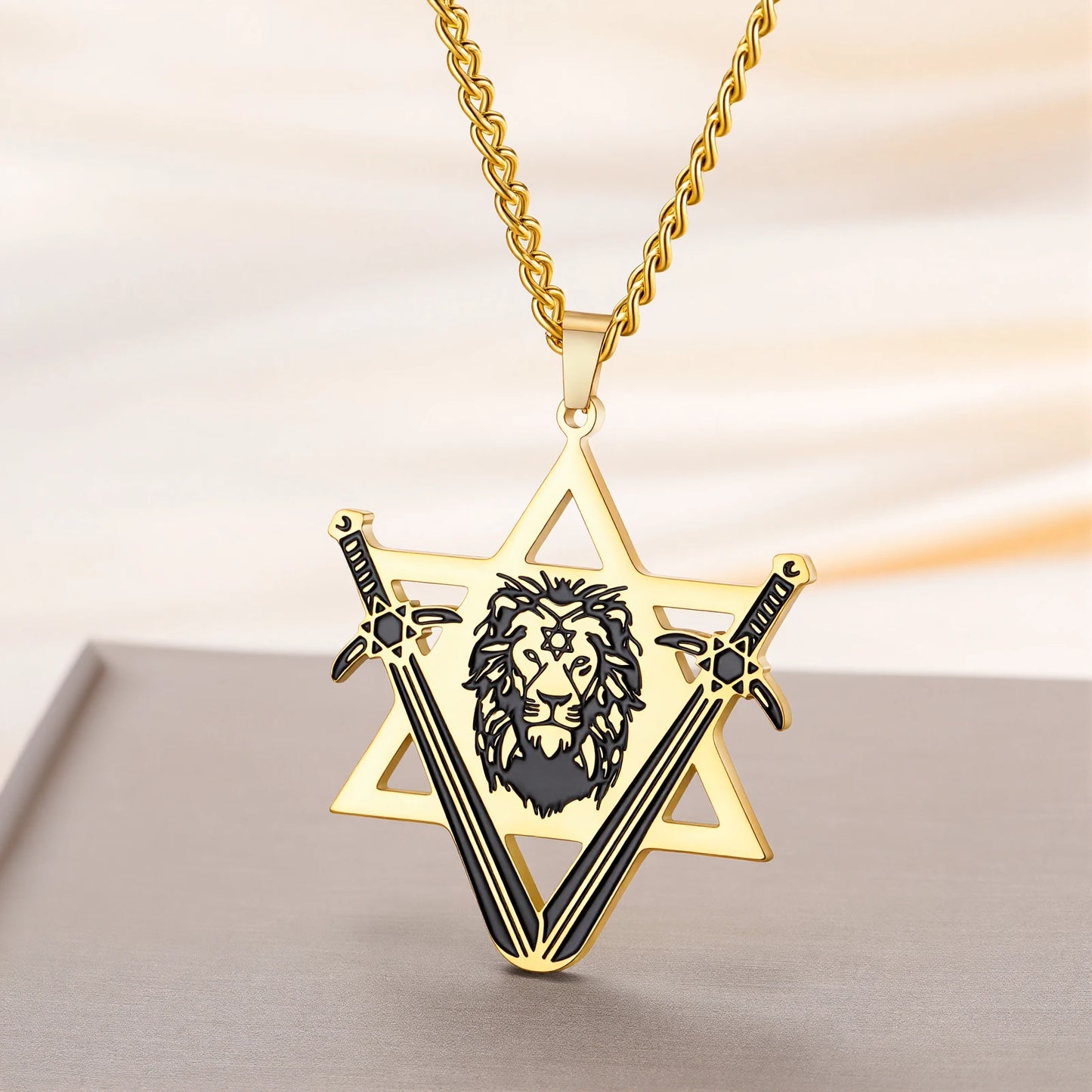 שרשרת מגן דוד 'שאגת הארי'
