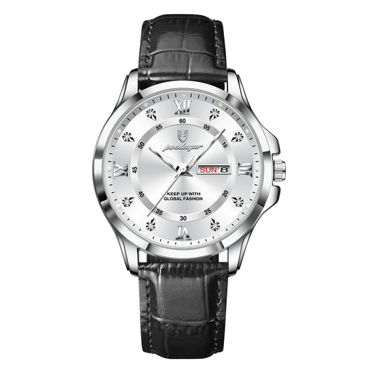 שעון קוורץ 'Dister' עם רצועת עור